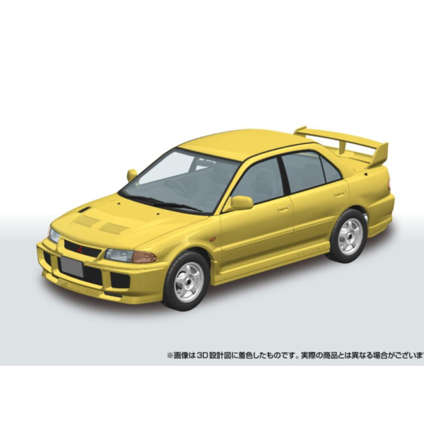 AOSHIMA 青島 樂Pla Snap Car 04-DY Lancer EvoⅢ GSR(CE9A) 1995 蒲公英黃 組裝模型 AOSHIMA 青島 樂Pla Snap Car 04-DY Lancer EvoⅢ GSR(CE9A) 1995 蒲公英黃 組裝模型