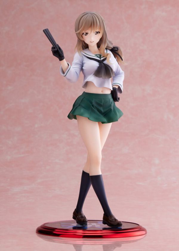 [再販] WAVE 1/7 少女與戰車 島田千代 大洗女子學園制服ver. PVC完成品 DT-193 [再販] WAVE 1/7 少女與戰車 島田千代 大洗女子學園制服ver. PVC完成品 DT-193