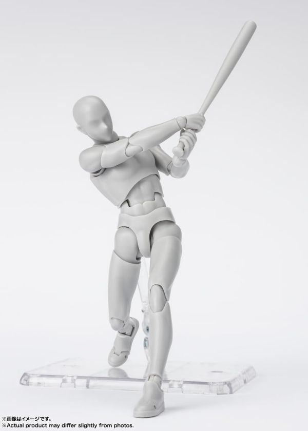 BANDAI S.H.Figuarts SHF 男性素體-Sports- Edition DX SET 灰色版 BANDAI S.H.Figuarts SHF 男性素體-Sports- Edition DX SET 灰色版