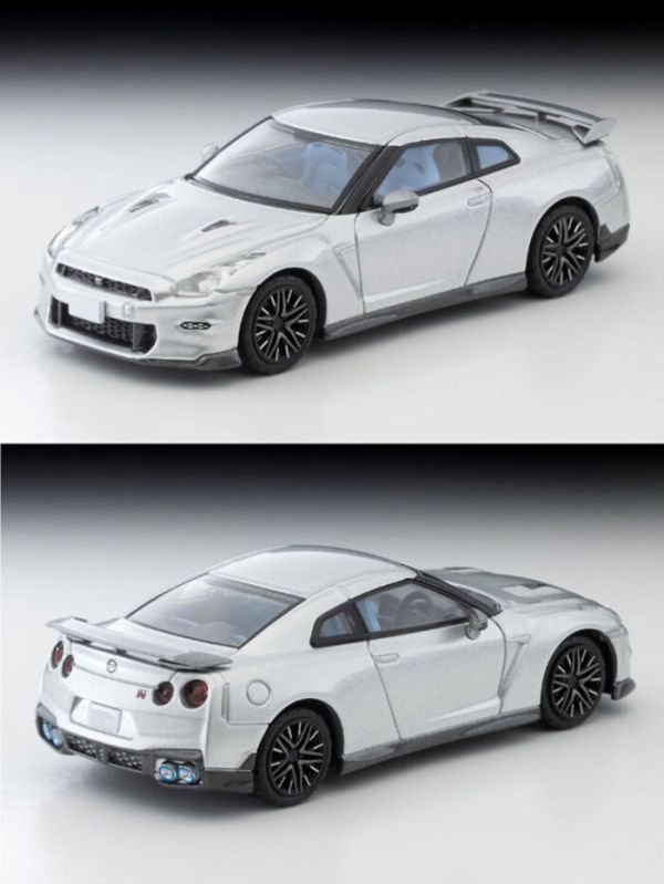 TOMYTEC 1/64 TLV-N350a 日產 NISSAN GT-R Premium edition 2025 model 銀 TOMYTEC 1/64 TLV-N350a 日產 NISSAN GT-R Premium edition 2025 model 銀