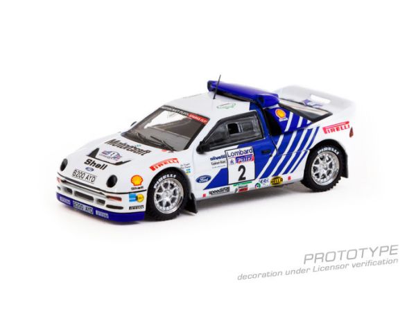 TARMAC WORKS 1/64 福特 Ford RS200 Lombard RAC Rally 1986 T64P-001-86RAC02 TARMAC WORKS 1/64 福特 Ford RS200 Lombard RAC Rally 1986 T64P-001-86RAC02