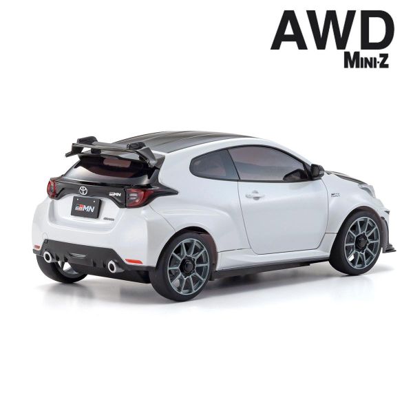KYOSHO 京商 MINI-Z AWD Toyota GRMN YARIS CIRCUIT PACKAGE White Pearl 暴力鴨 珍珠白色 (底盤ASC MA020) KYOSHO 京商 MINI-Z AWD Toyota GRMN YARIS CIRCUIT PACKAGE White Pearl 暴力鴨 珍珠白色 (底盤ASC MA020)