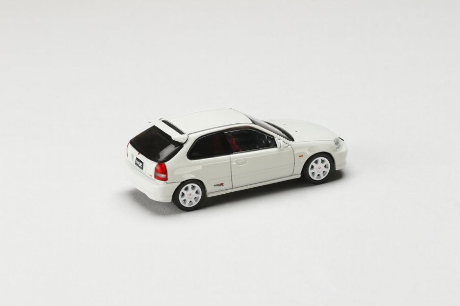 Hobby JAPAN 1/64 JDM64 本田 Honda CIVIC TYPE R (EK9) 六代喜美 冠軍白 Hobby JAPAN 1/64 JDM64 本田 Honda CIVIC TYPE R (EK9) 六代喜美 冠軍白
