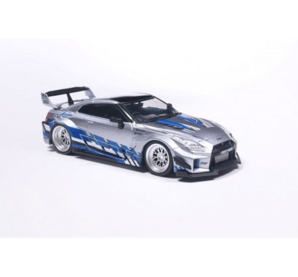 (預購) SOLIDO 1/43 日產 NISSAN GT-R (R35) LIBERTY WALK SILHOUETTE SILVER AND BLUE STRIPES 2020 S4311211 20251204 SOLIDO 1/43 日產 NISSAN GT-R (R35) LIBERTY WALK SILHOUETTE SILVER AND BLUE STRIPES 2020 S4311211