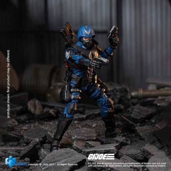 (預購) Hiya Toys E.M.S. 1/18 10.5cm 特種部隊 眼鏡蛇軍官 EMG0454 可動完成品 20260825 Hiya Toys E.M.S. 1/18 10.5cm 特種部隊 眼鏡蛇軍官 EMG0454 可動完成品