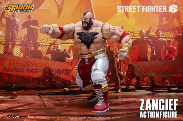 Storm Collectibles 快打旋風6 桑吉爾夫 可動完成品 Storm Collectibles 快打旋風6 桑吉爾夫 可動完成品