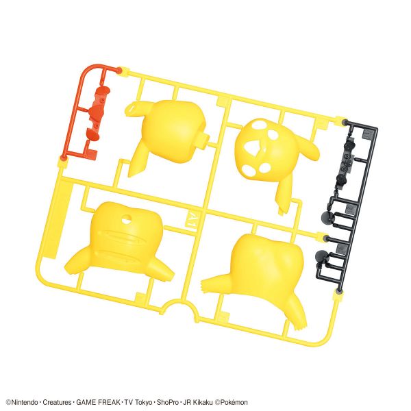 BANDAI 精靈寶可夢 神奇寶貝 Pokemon PLAMO 快組系列 001 皮卡丘 組裝模型 BANDAI,精靈寶可夢,神奇寶貝,Pokemon,PLAMO,快組系列,001,皮卡丘,組裝模型,