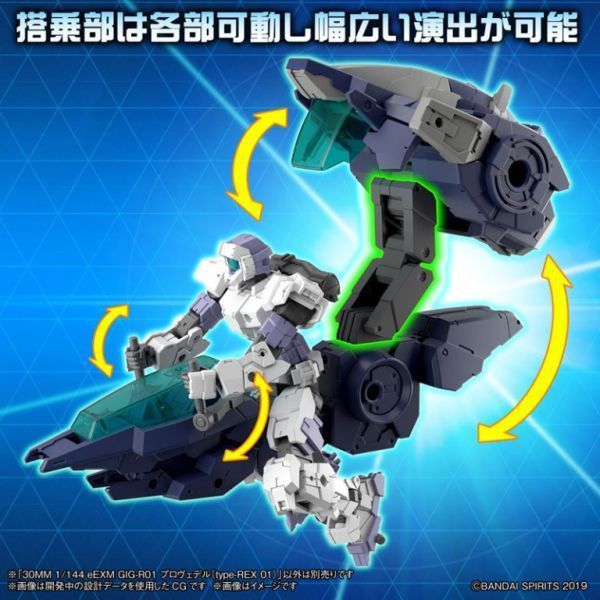 BANDAI 1/144 30mm 052 eEXM GIG-R01 普羅維德爾 type-REX 01 組裝模型 BANDAI,1/144,30mm,052,eEXM,GIG-R01,普羅維德爾 ,type-REX 01,組裝模型,