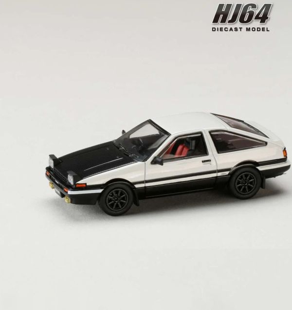 Hobby JAPAN 1/64 豐田 Toyota SPRINTER TRUENO GT APEX (AE86) JDM Style 碳纖維引擎蓋版 白黑 Hobby JAPAN 1/64 豐田 Toyota SPRINTER TRUENO GT APEX (AE86) JDM Style 碳纖維引擎蓋版 白黑