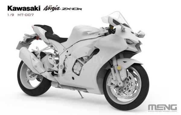 MENG 1/9 川崎 Ninja ZX-10R 組裝模型 MENG 1/9 川崎 Ninja ZX-10R 組裝模型