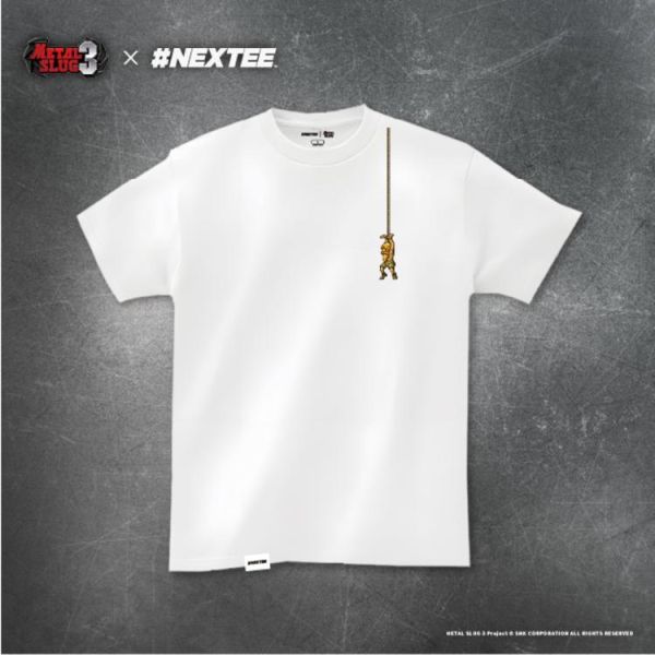 NEXTee 合金彈頭MetalSlug Prisoner短袖T恤 黑&白 NEXTee 合金彈頭MetalSlug Prisoner短袖T恤 黑&白