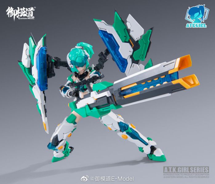E-Model 御模道 1/12 ATKGIRL 原創機娘 四聖獸 玄武機娘 組裝模型 E-Model,御模道,1/12,ATKGIRL,原創機娘,甲蟲,赫拉克羅斯,HERACROSS,初回特典洋裝