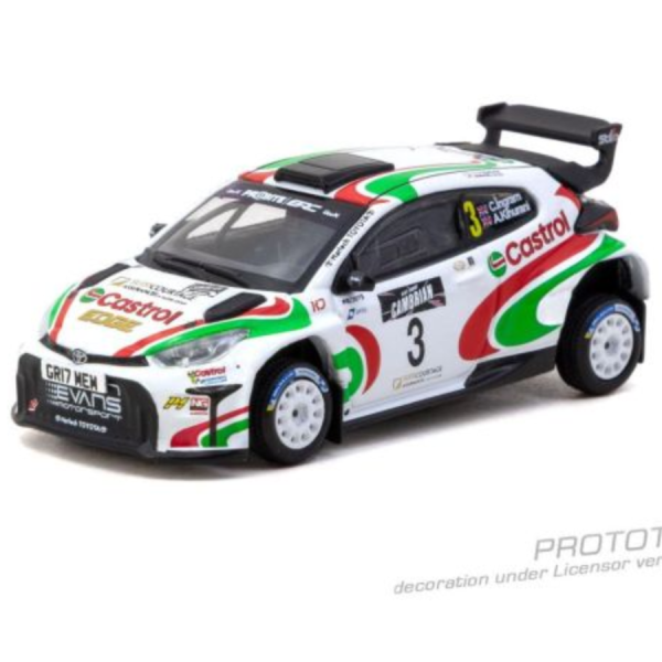 (預購) TARMAC WORKS 1/64 豐田 HOBBY64 Toyota GR Yaris Rally2 British Rally Championship 2024 Champion T64-092-24BRC03 20260921 TARMAC WORKS 1/64 豐田 HOBBY64 Toyota GR Yaris Rally2 British Rally Championship 2024 Champion T64-092-24BRC03