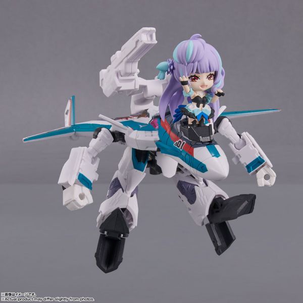 BANDAI TINY SESSION 超時空要塞Delta VF-31S 齊格菲 阿拉德機＆美雲 BANDAI TINY SESSION 超時空要塞Delta VF-31S 齊格菲 阿拉德機＆美雲