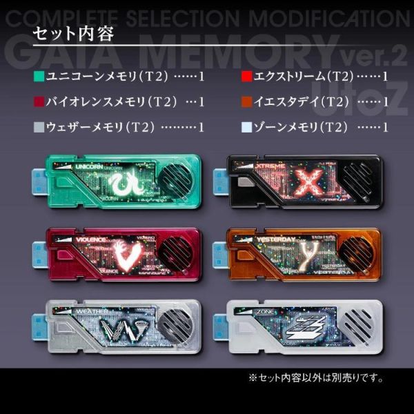 (預購) [PB商店] BANDAI 假面騎士W CSM T2蓋亞記憶體 ver.2 UtoZ(PB商店) 20260325 [PB商店] BANDAI 假面騎士W CSM T2蓋亞記憶體 ver.2 UtoZ(PB商店)