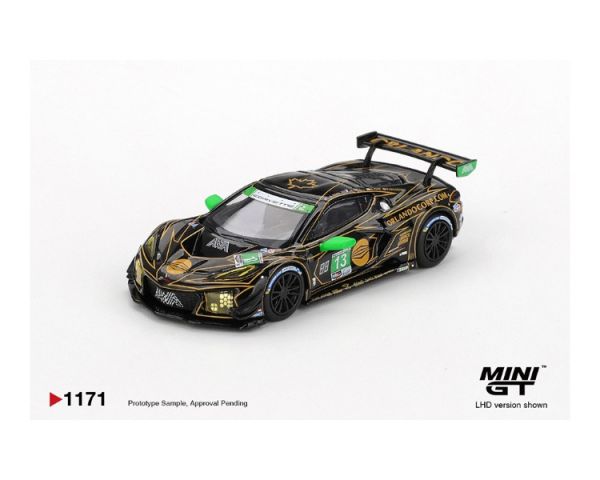 (預購) [吊卡版] MINIGT 1/64 雪佛蘭 Chevrolet Corvette Z06 GT3.R #13 AWA 2025 IMSA Daytona 24 Hrs MGT01171-BL 20251211 [吊卡版] MINIGT 1/64 雪佛蘭 Chevrolet Corvette Z06 GT3.R #13 AWA 2025 IMSA Daytona 24 Hrs MGT01171-BL