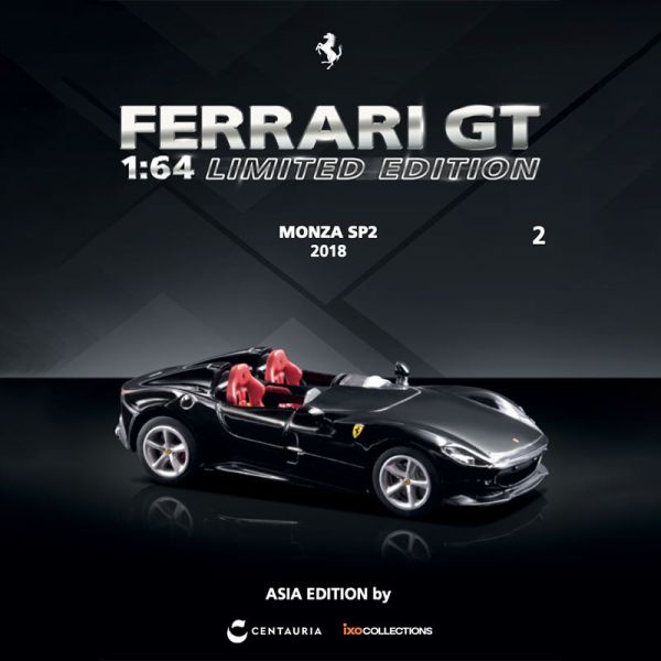 FERRARI GT 1/64 法拉利 FERRARI MONZA SP2 2018 Magazine Limited Edition 法拉利原廠雜誌 英文版 亞洲限定版 FERRARI GT 1/64 法拉利 FERRARI MONZA SP2 2018 Magazine Limited Edition 法拉利原廠雜誌 英文版 亞洲限定版