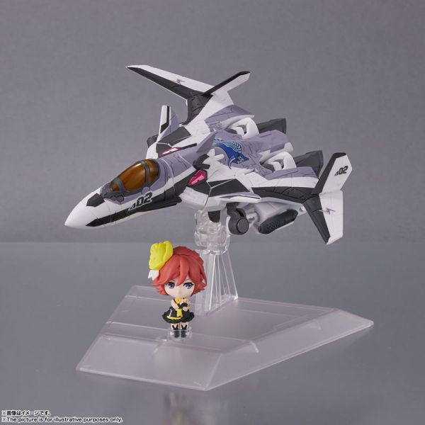 BANDAI TINY SESSION 超時空要塞Delta VF-31F 齊格菲 梅薩機＆要 BANDAI TINY SESSION 超時空要塞Delta VF-31F 齊格菲 梅薩機＆要