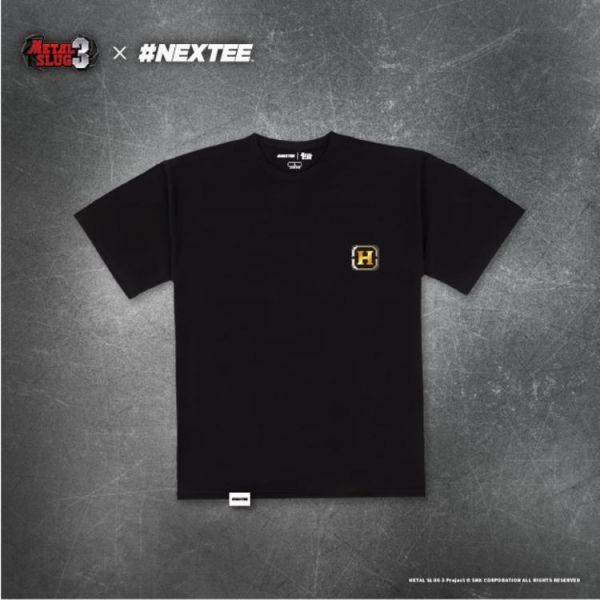 NEXTee 合金彈頭MetalSlug Project-001 寬版短袖T恤 黑&白 NEXTee 合金彈頭MetalSlug Project-001 寬版短袖T恤 黑&白