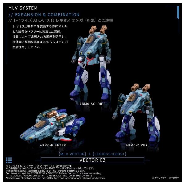 (預購) T-SPARK Toyrise 機甲創世記 MLV Vector B-Gear 神鷹 II 號 20261126 T-SPARK Toyrise 機甲創世記 MLV Vector B-Gear 神鷹 II 號