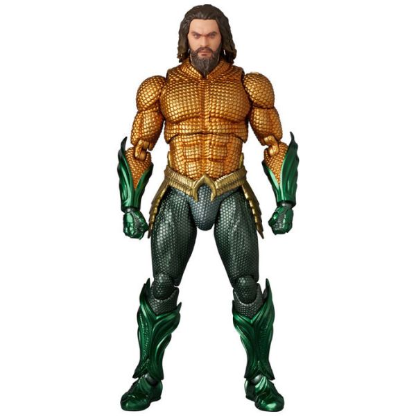 Medicom Toy MAFEX 水行俠：失落王國 水行俠 金綠戰服ver. 可動完成品 Medicom Toy MAFEX 水行俠：失落王國 水行俠 金綠戰服ver. 可動完成品