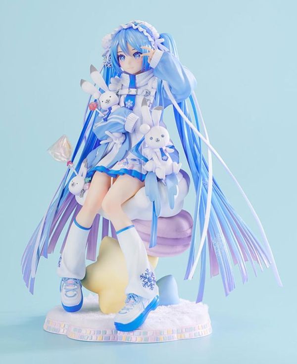 (預購) Good Smile 1/7 初音未來 雪未來 Yukiiro Pop Ver. PVC完成品 20260315 Good Smile 1/7 初音未來 雪未來 Yukiiro Pop Ver. PVC完成品