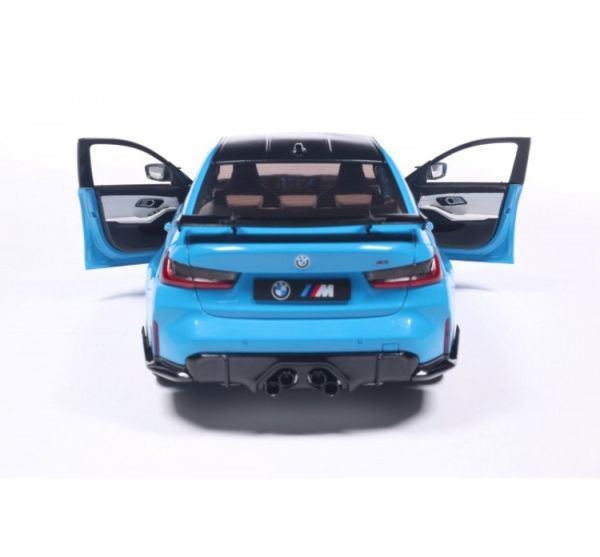 (預購) SOLIDO 1/18 寶馬 BMW M3 PERFORMANCE PARTS DAYTONA BEACH BLUE 2024 S1814303 20251204 SOLIDO 1/18 寶馬 BMW M3 PERFORMANCE PARTS DAYTONA BEACH BLUE 2024 S1814303
