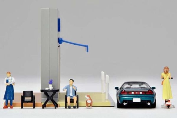 (預購) TOMYTEC 1/64 Diocolle 64 #Car Snap 21a Café Terrace (預購) TOMYTEC 1/64 Diocolle 64 #Car Snap 21a Café Terrace