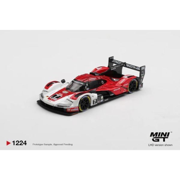 (預購) [吊卡版] MINIGT 1/64 保時捷 Porsche 963 #7 Porsche Penske Motorsport 2025 IMSA Daytona 24 Hrs Winner LHD MGT01224-BL 20260409 [吊卡版] MINIGT 1/64 保時捷 Porsche 963 #7 Porsche Penske Motorsport 2025 IMSA Daytona 24 Hrs Winner LHD MGT01224-BL