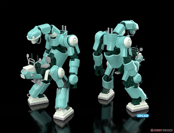 HASEGAWA 長谷川 1/35 Mechatro Chubu 01 淺綠&綠 HASEGAWA 長谷川 1/35 Mechatro Chubu 01 淺綠&綠