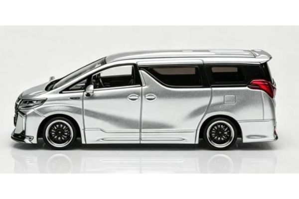 (預購) ModelModel 1/64 豐田 Toyota Alphard customized Version Liquid Metallic Silver MM64-Alphard-004 20260811 ModelModel 1/64 豐田 Toyota Alphard customized Version Liquid Metallic Silver MM64-Alphard-004