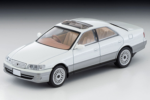 TOMYTEC 1/64 TLV-N241a 豐田TOYOTA CHASER AVANTE Ｇ 白/銀色 迷你車 TOMYTEC,1/64,TLV-N241a,豐田,TOYOTA,CHASER,AVANTE,Ｇ,白/銀,色,迷你車,