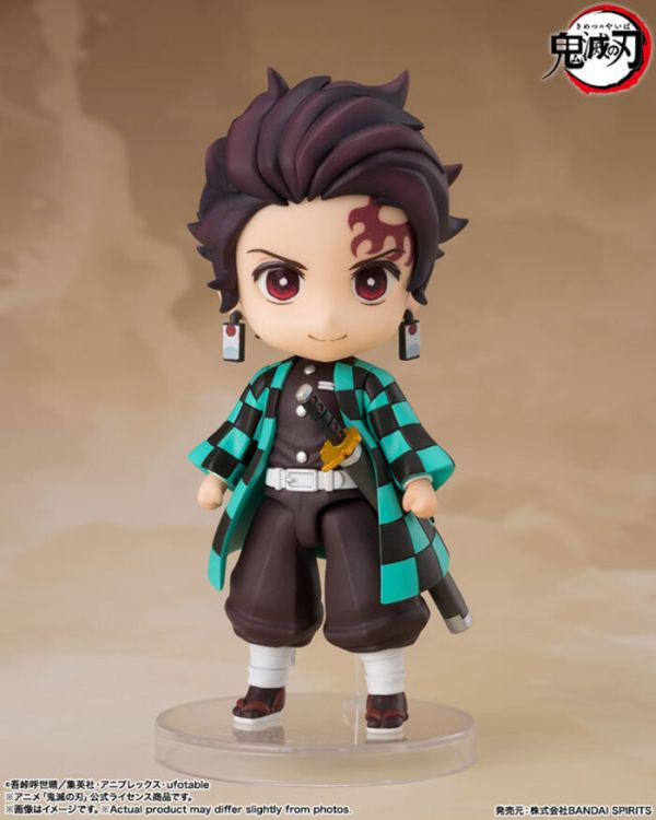BANDAI Figuarts mini 鬼滅之刃 竈門炭治郎 煉獄杏壽郎的刀鍔日輪刀ver. 可動完成品 BANDAI Figuarts mini 鬼滅之刃 竈門炭治郎 煉獄杏壽郎的刀鍔日輪刀ver. 可動完成品