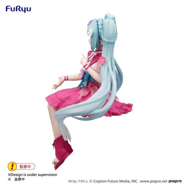 FURYU 景品 初音未來 花之妖精 大波斯菊 泡麵蓋公仔 FURYU 景品 初音未來 花之妖精 大波斯菊 泡麵蓋公仔