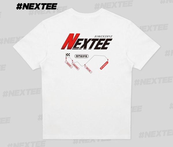 NEXTee NEXT系列 NEXT山道 短袖T恤 白色 NEXTee NEXT系列 NEXT山道 短袖T恤 白色