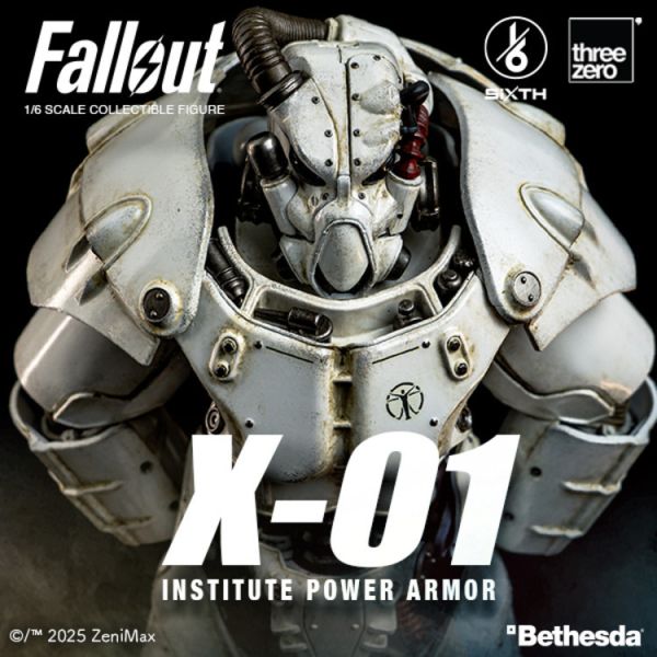 (預購) Threezero 1/6 異塵餘生 X-01 學院動力裝甲 36.8cm 3Z10032W0 可動完成品 (預購) Threezero 1/6 異塵餘生 X-01 學院動力裝甲 36.8cm 3Z10032W0 可動完成品