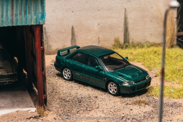 (預購) TARMAC 1/64 三菱 Mitsubishi Lancer GSR Evolution Green Metallic T64G-048-GR 20251219 TARMAC 1/64 三菱 Mitsubishi Lancer GSR Evolution Green Metallic T64G-048-GR