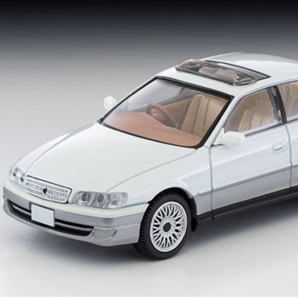 TOMYTEC 1/64 TLV-N241a 豐田TOYOTA CHASER AVANTE Ｇ 白/銀色 迷你車 TOMYTEC,1/64,TLV-N241a,豐田,TOYOTA,CHASER,AVANTE,Ｇ,白/銀,色,迷你車,