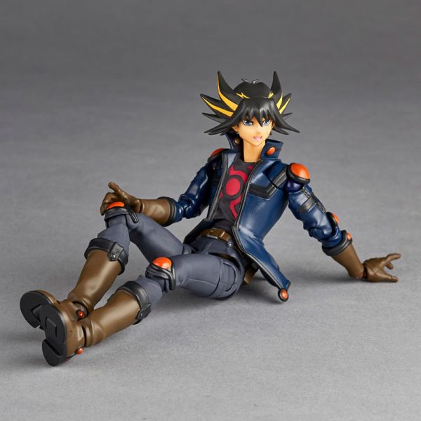 KAIYODO 海洋堂 REVOLTECH 遊戲王5D's 不動遊星 可動完成品 KAIYODO 海洋堂 REVOLTECH 遊戲王5D's 不動遊星 可動完成品