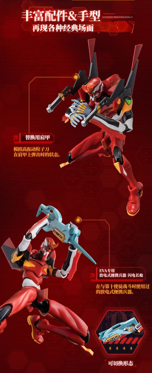 Blokees Figures 布魯可 新世紀福音戰士 EVA 二號機 傳奇版 組裝模型 Blokees Figures 布魯可 新世紀福音戰士 EVA 二號機 傳奇版 組裝模型