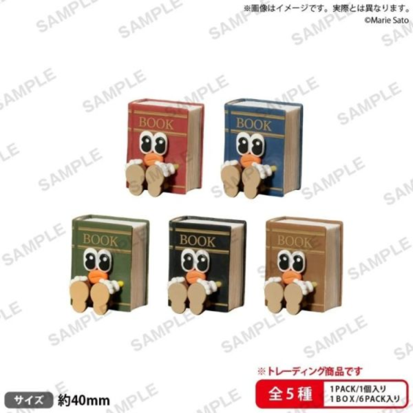 (預購) Bushiroad Creative 盲盒 坐姿醬BOOK 全5種 一中盒6入販售 20260705 Bushiroad Creative 盲盒 坐姿醬BOOK 全5種 一中盒6入販售
