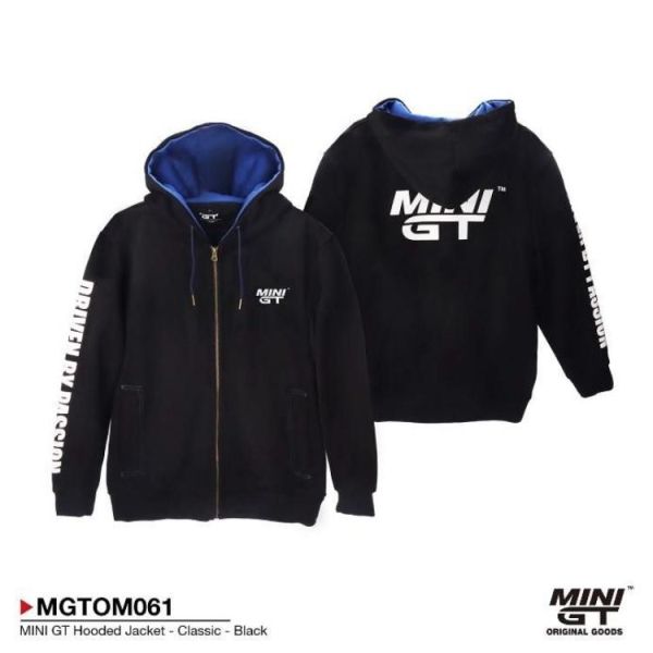 (預購) MINIGT Hooded Jacket Classic 黑色 XS 20260326 MINIGT Hooded Jacket Classic 黑色 XS