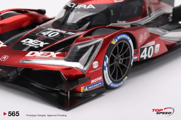TOPSPEED 1/18 Acura ARX-06 GTP #40 Wayne Taylor Racing with Andretti 2024 IMSA Daytona 24 Hrs 3rd Place HONDA HRC 本田耐久賽廠車 TS0565 TOPSPEED 1/18 Acura ARX-06 GTP #40 Wayne Taylor Racing with Andretti 2024 IMSA Daytona 24 Hrs 3rd Place HONDA HRC 本田耐久賽廠車 TS0565