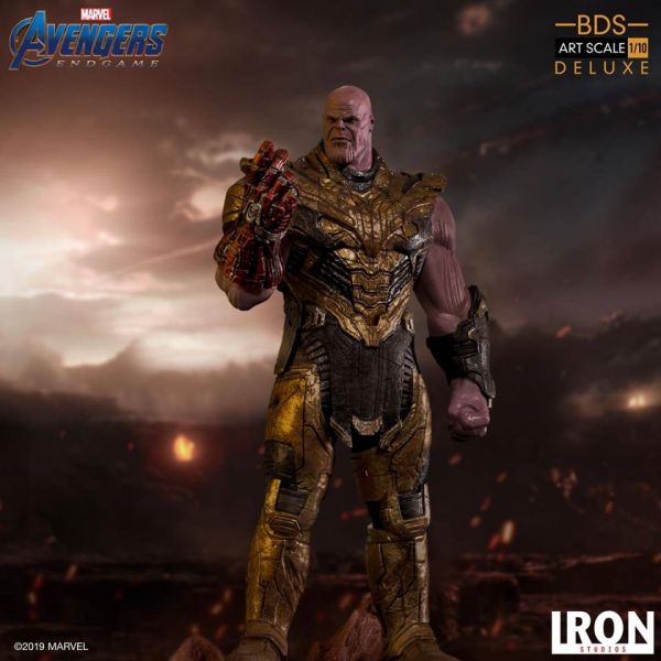 Iron Studio 1/10 漫威MARVEL 復仇者聯盟 終局之戰 薩諾斯 Black Order 豪華版 雕像  Iron Studio,1/10,漫威,MARVEL,薩諾斯,Black Order,雕像