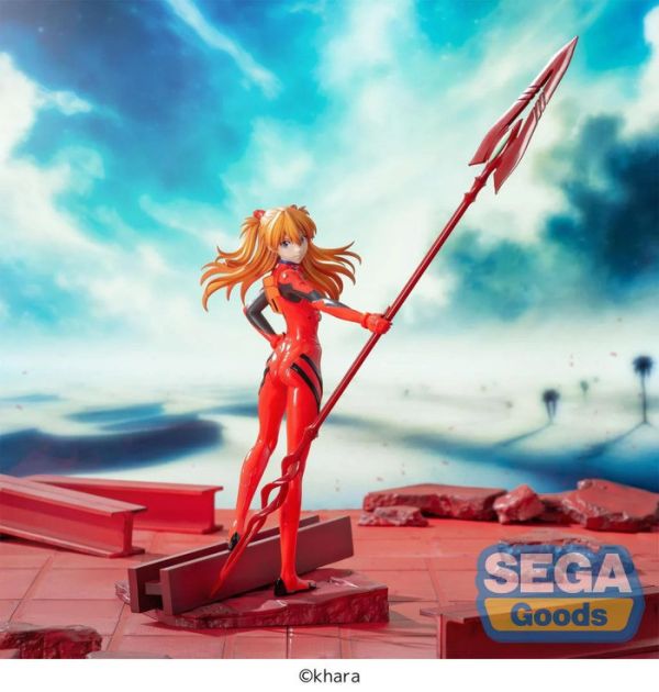SEGA 景品 Luminasta 新世紀福音戰士 明日香x卡西烏斯之槍 2510 SEGA 景品 Luminasta 新世紀福音戰士 明日香x卡西烏斯之槍
