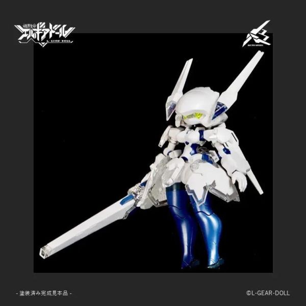 (預購) cavico 機娘Buster Maiden Ver. UV clear 組裝模型 20260909 cavico 機娘Buster Maiden Ver. UV clear 組裝模型
