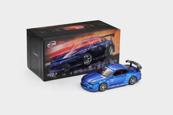 (預購) ModelModel 1/64 APAXPO佛山展限定車 VERTEX S15 APA2026 VERSION 金屬藍 20261026 ModelModel 1/64 APAXPO佛山展限定車 VERTEX S15 APA2026 VERSION 金屬藍