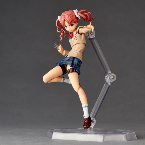 (預購) [再販] KAIYODO 海洋堂 Revoltech 驚奇山口式 科學超電磁砲 白井黑子 冬服ver. 可動完成品 NR045 20260510 [再販] KAIYODO 海洋堂 Revoltech 驚奇山口式 科學超電磁砲 白井黑子 冬服ver. 可動完成品 NR045