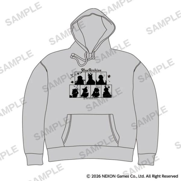(預購) KADOKAWA 蔚藍檔案 POP UP SHOP 連帽衫 20260623 KADOKAWA 蔚藍檔案 POP UP SHOP 連帽衫