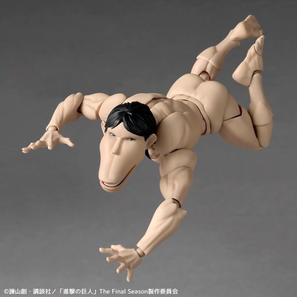 (預購) Kaiyodo 海洋堂 Revoltech 驚奇山口 進擊的巨人 車力巨人 可動完成品 20261027 Kaiyodo 海洋堂 Revoltech 驚奇山口 進擊的巨人 車力巨人 可動完成品